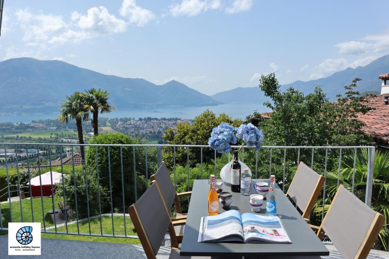 Casa Teatro Panoramico 5 Star Holiday House Locarno Exterior photo